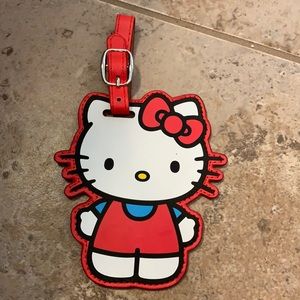 Hello Kitty luggage tag